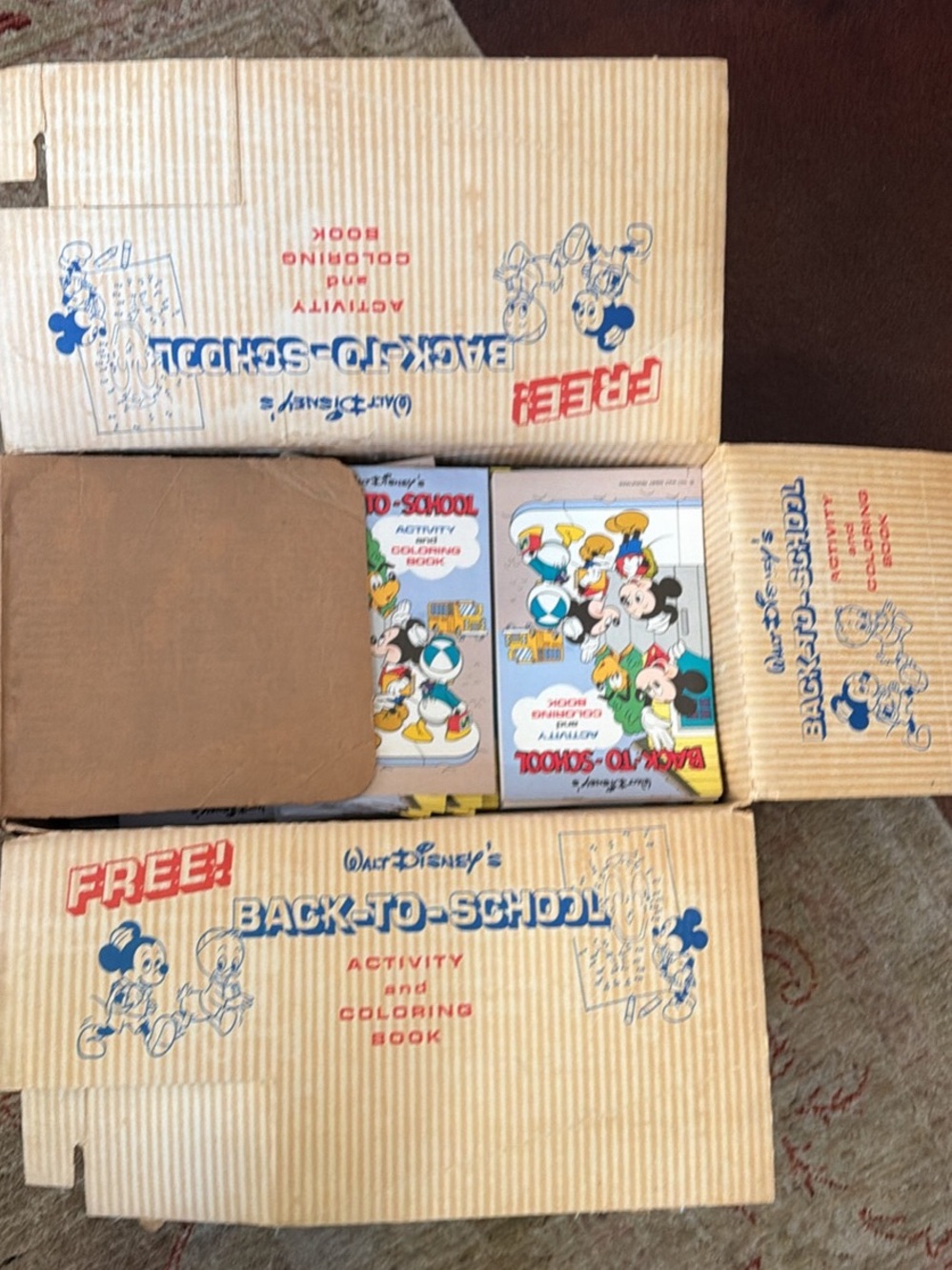 Walt Disney Back-to-School Activity & Coloring Book Set - Multicolor